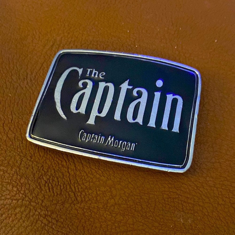 CAPTAIN MORGAN Belt Buckle "The Captain"